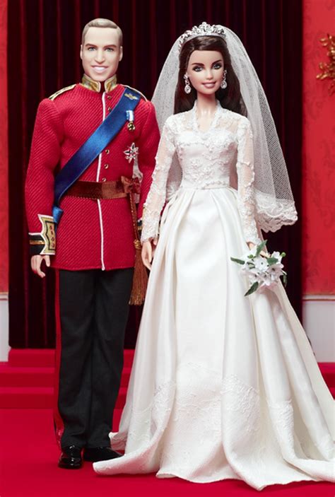 william and kate barbie dolls